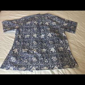 reyn spooner Shirts - XL Blue Reyn Spooner Hawaiian Shirt reyn spooner Shirts - XL Blue Reyn Spooner Hawaiian Shirt